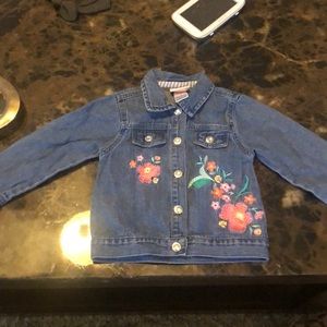 Toddler girls jean jacket